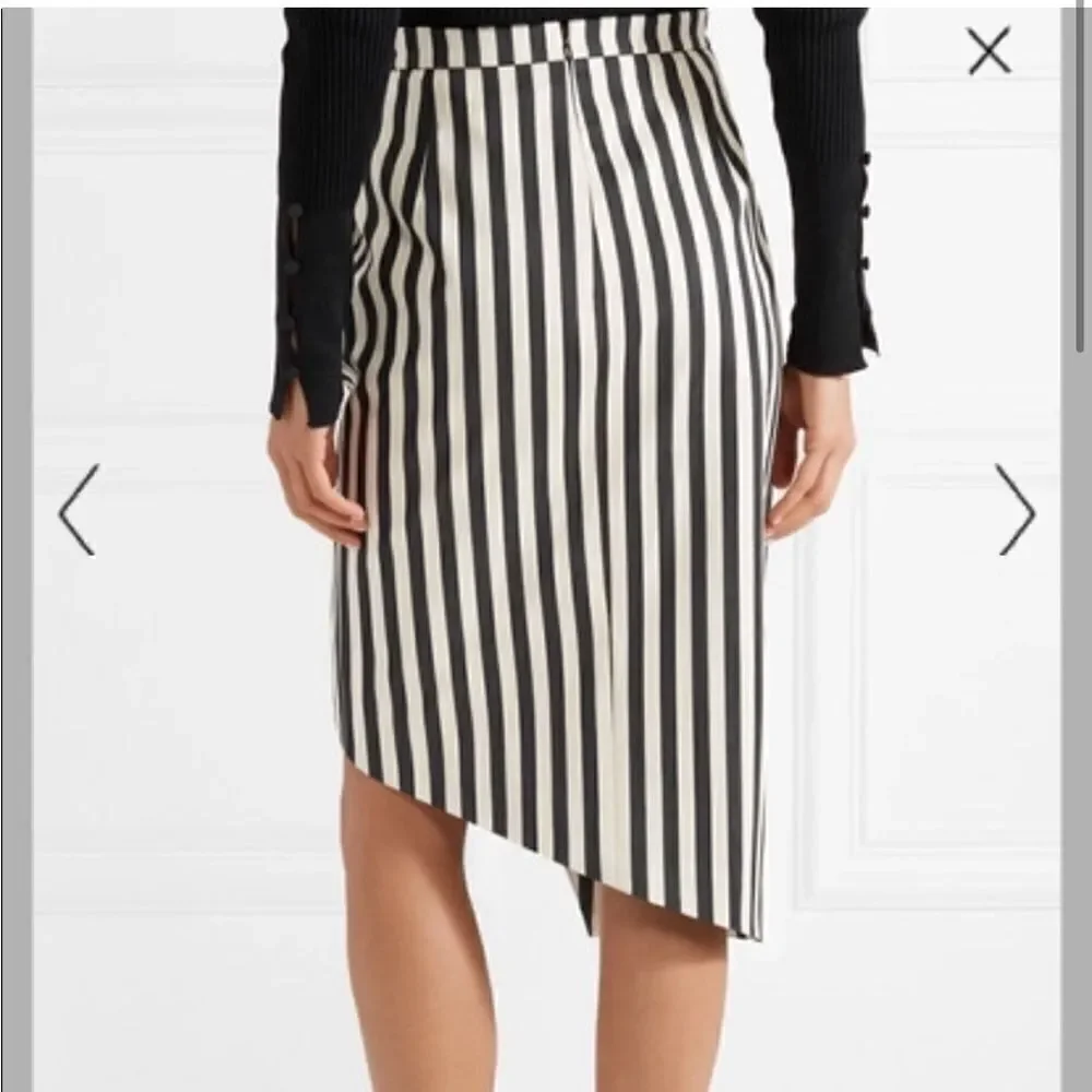 ALTUZARRA Paul Bert button-embellished skirt size 34